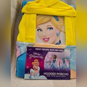 Cinderella Hooded Poncho Towel